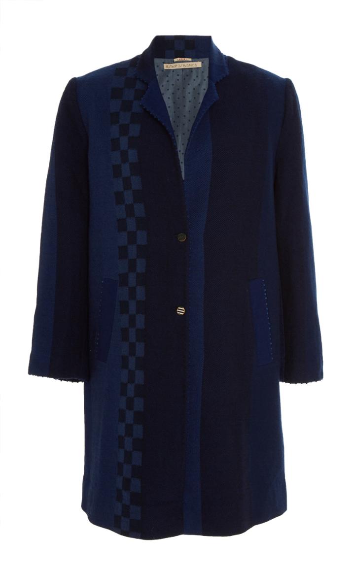 Pro Patchwork Wool Coat