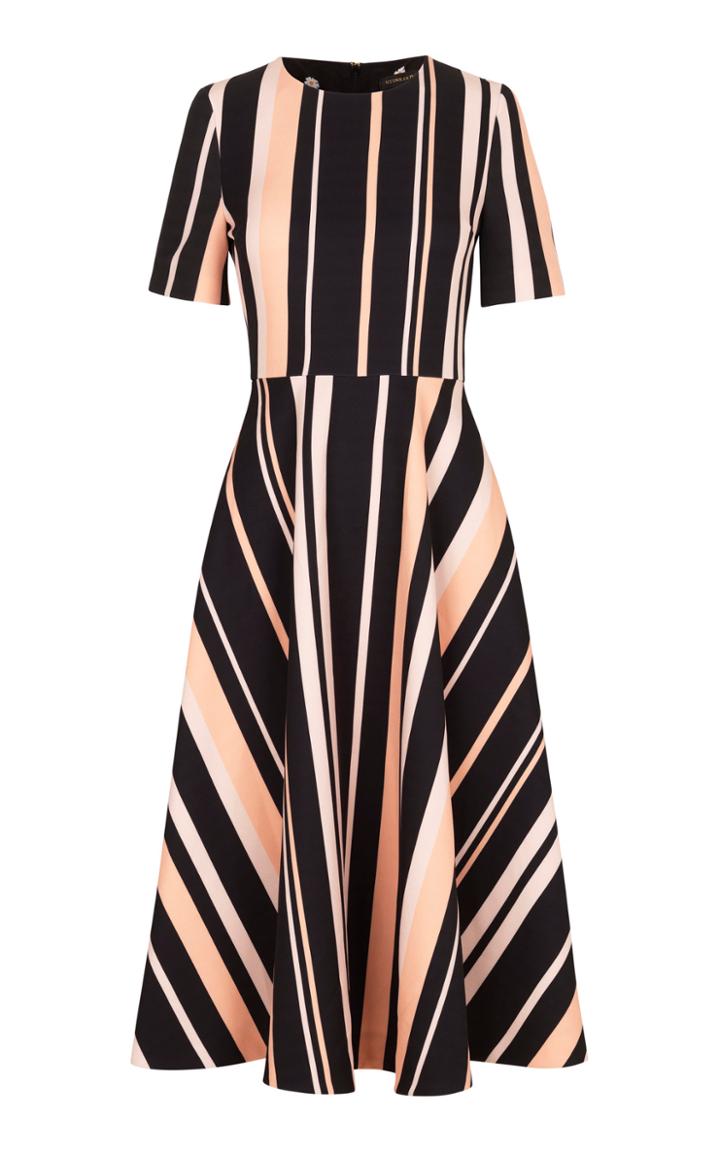Stine Goya Sicily Striped Midi Dress