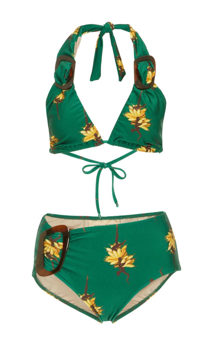 Adriana Degreas Josephine Baker Triangle Bikini Top