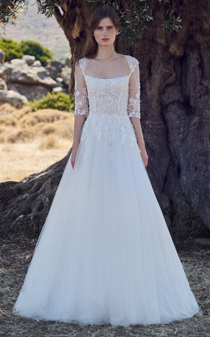 Moda Operandi Costarellos Rhea Lace Gown