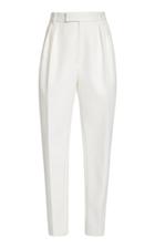 Khaite Magdeline Pleated Cady Tapered Pants