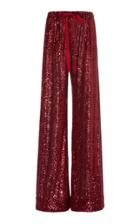 Naeem Khan Sequined Wide-leg Pants Size: S