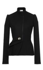 Lanvin Brooch Detail Fitted Blazer