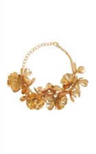 Balmain Gold Mini Rose Necklace