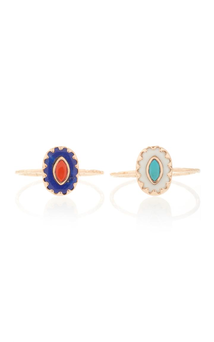 Pascale Monvoisin Montauk Ring Set