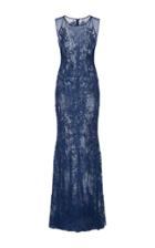 Georges Hobeika Sheer Embellished Gown