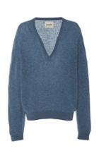 Khaite Sam Deep V-neck Cashmere Sweater