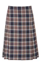 Tory Burch Loretta Milano Tartan Skirt