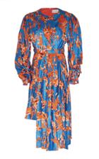 Preen By Thornton Bregazzi Sammi Floral Print Midi Dress