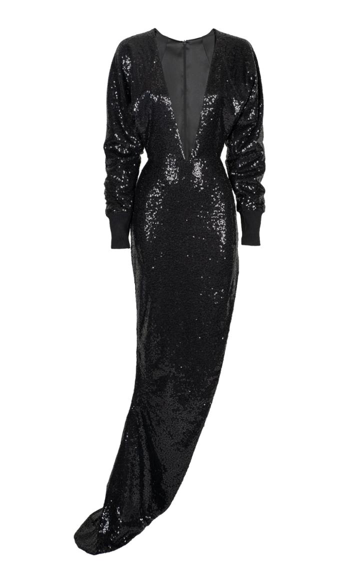 Lama Jouni Sequin Dress