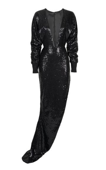 Lama Jouni Sequin Dress
