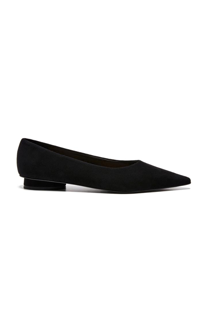 Moda Operandi Flattered Poppy Suede Flats