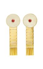 Monica Sordo Kon 24k Gold-plated Earflare Earrings