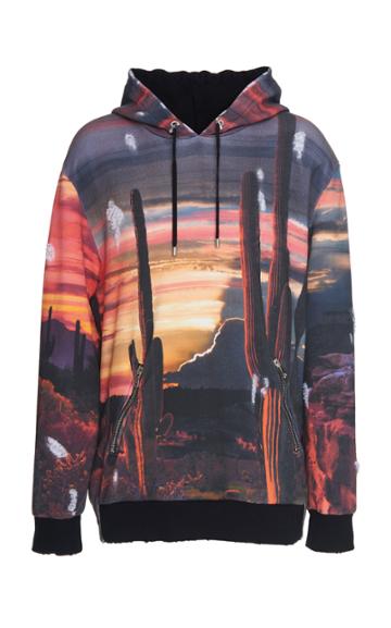 Balmain Printed Used Hoodie