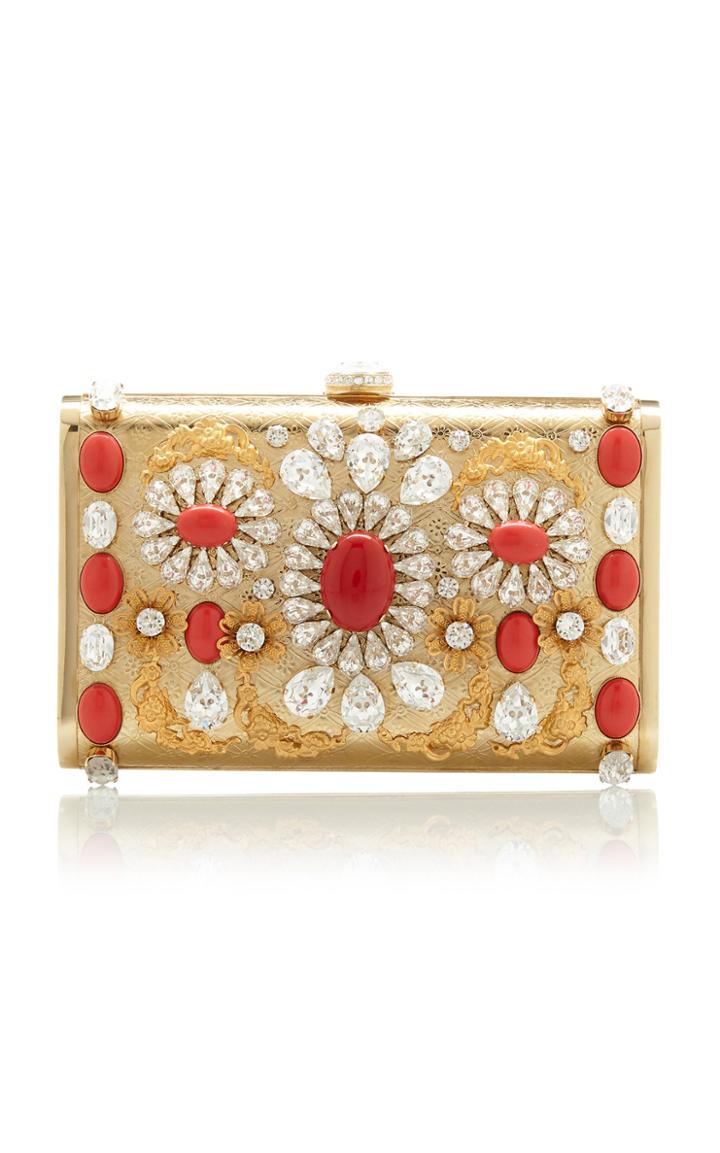 Dolce & Gabbana Jeweled Metal Minaudiere