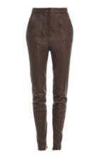 Moda Operandi Balmain High-rise Leather Pants