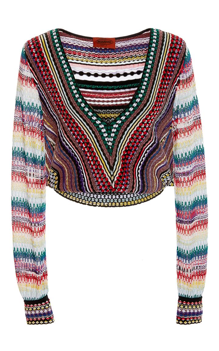 Missoni Deep V-neck Pullover