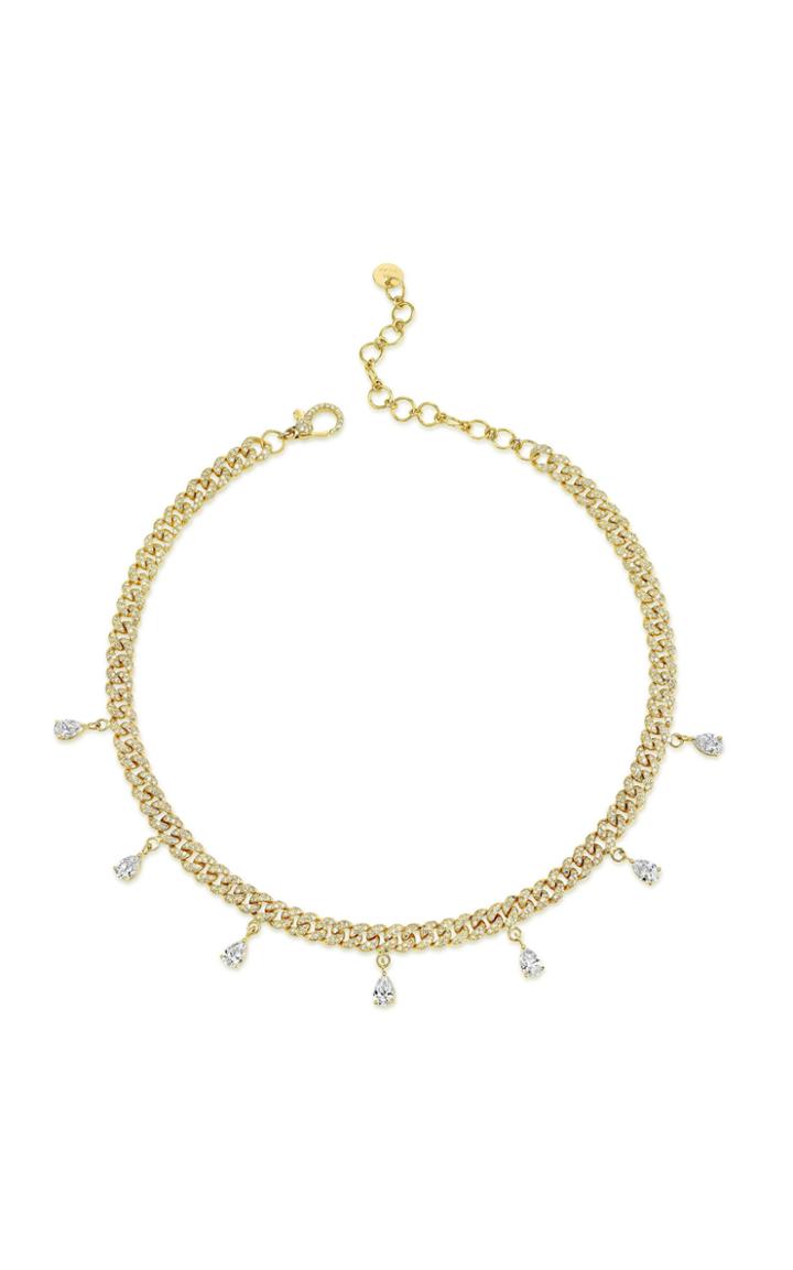 Moda Operandi Shay 18k Yellow Gold Pear Drop Link Necklace
