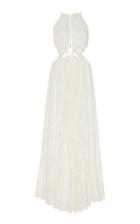 Moda Operandi Cult Gaia Thera Flocked Georgette Maxi Dress Size: Xs