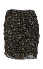 Altuzarra Numan Ruched Crepe Mini Skirt