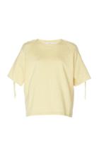 Moda Operandi Eron Dusty Braid-detailed Cotton T-shirt Size: 34