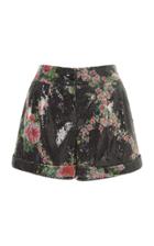 Blumarine Printed Paillette Short