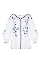 Wisdom Embroidered Tunic Top