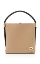 Rochas Nappa Square Frame Bag