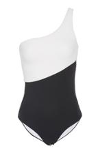 Onia Sienna Two-tone One-piece Swimsuit