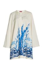 Moda Operandi Staud Neo Printed Crepe Mini Dress