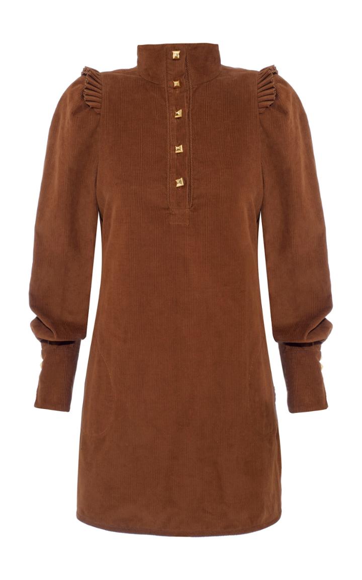Anna Mason Agnes Corduroy Mini Dress