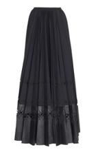 Haider Ackermann Pliss Laser-cut Skirt