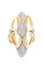 Sutra Kashmir Double Petal Ring