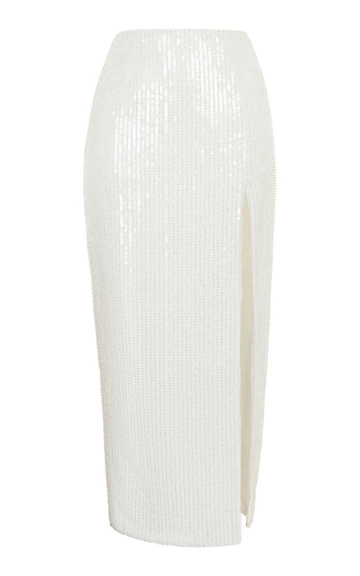 Rasario Mid Rise Sequin Skirt