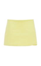 Attico Cotton-blend Mini Skirt