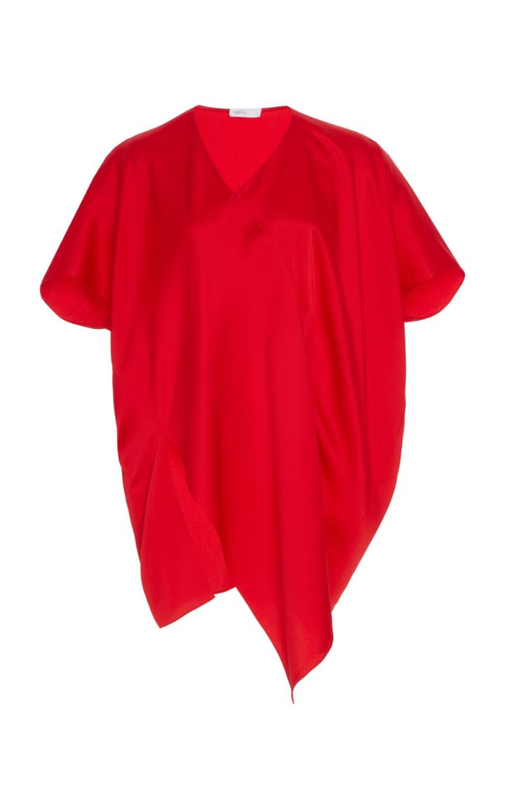 Rosetta Getty Satin Caftan Top
