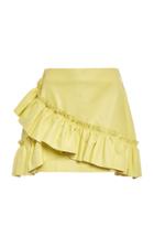 Nour Hammour Valentine Lambskin Mini Skirt