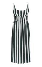 Emilia Wickstead Giovanna Striped Stretch-crepe Midi Dress