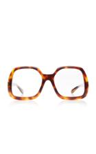 Gucci Oversized Square-frame Acetate Glasses
