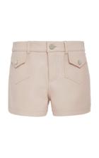 Red Valentino Leather Shorts