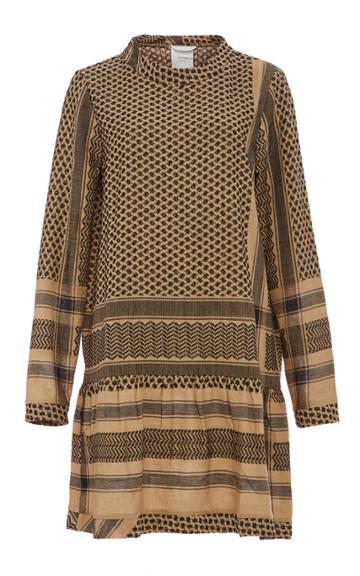 Cecile Copenhagen Cecilie Copenhagen Peach Cotton Dress Style 2