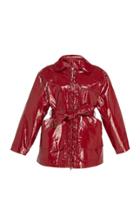 Tre By Natalie Ratabesi Elsa Coated Cotton Lace-up Jacket