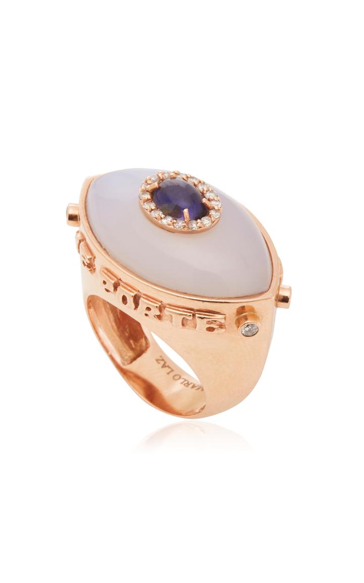 Moda Operandi Marlo Laz Je Porte Bonheur Eyecon Ring Size: 0