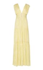 Moda Operandi Peter Pilotto V-neck Fil Coup Gown Size: 4