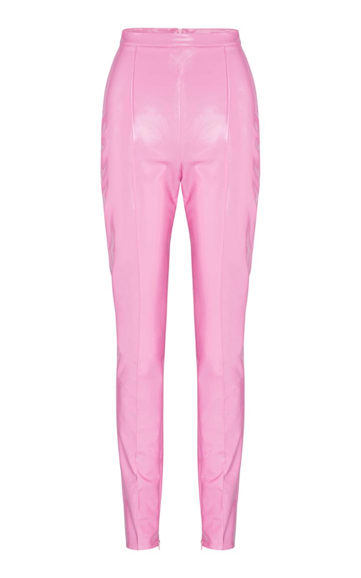 Alex Perry James High-waist Vinyl Pants