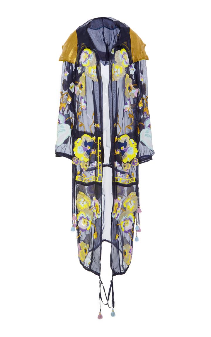 Yuliya Magdych Pansies Organza Parka