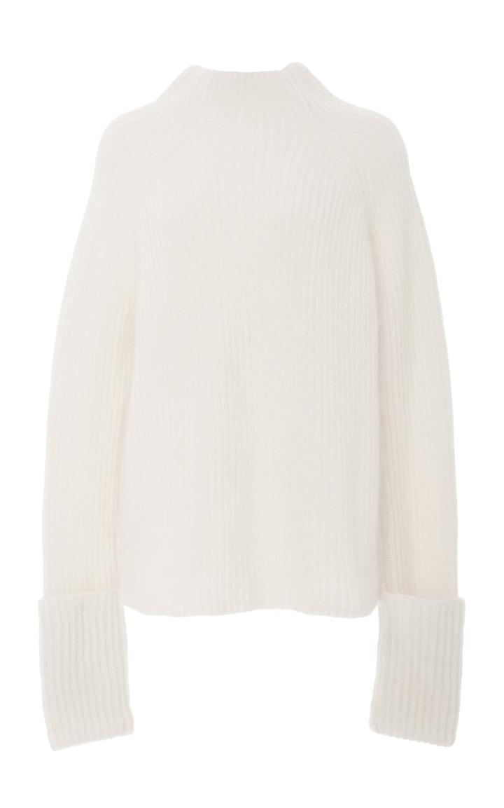 Sally Lapointe Ribbed Mohair Sweater