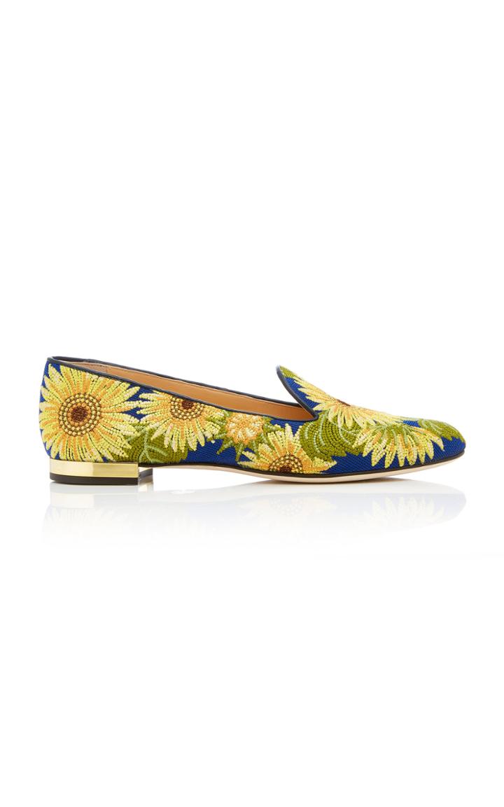 Charlotte Olympia M'o Exclusive: Sunflower Loafer