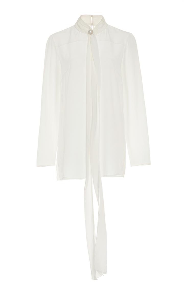 Semsem Jasmine Long Sleeve Tie Top