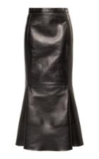 Moda Operandi Valentino High-rise Leather Skirt
